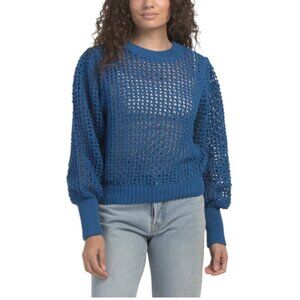 CIEBON Riley Open Stitch Crew Neck Pull Over Sweater